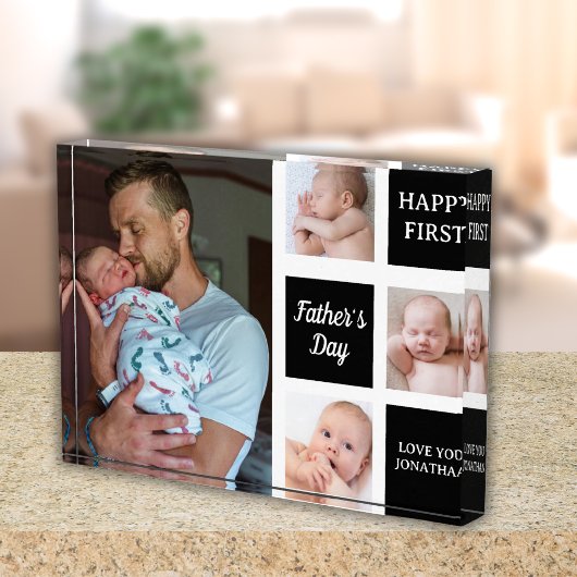 Collage Photos First Father's Day Fotoblock