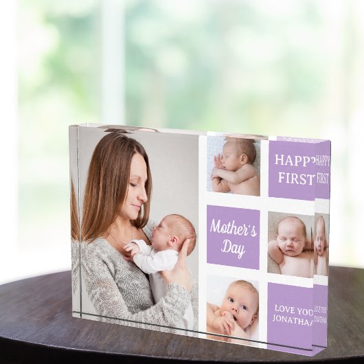 Collage Photos First Mother's Day Fotoblock
