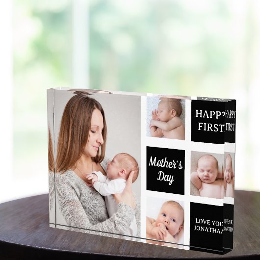 Collage Photos First Mother's Day Fotoblock