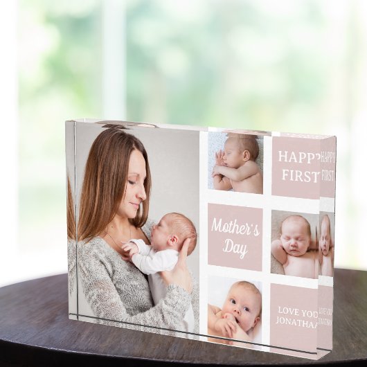 Collage Photos First Mother's Day Fotoblock