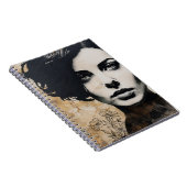 Collage Portrait | Notebook Notizblock (Rechte Seite)