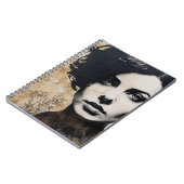Collage Portrait | Notebook Notizblock (Linke Seite)
