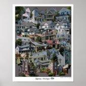 Collage Poster, Algonac Michigan Poster (Vorne)