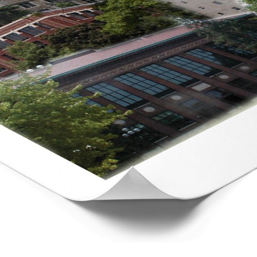 Collage Poster Ann Arbor Michigan 11 x 14 (Ecke)