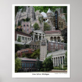 Collage Poster Ann Arbor Michigan 11 x 14 (Vorne)