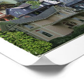 Collage Poster, Saline Michigan Poster (Ecke)