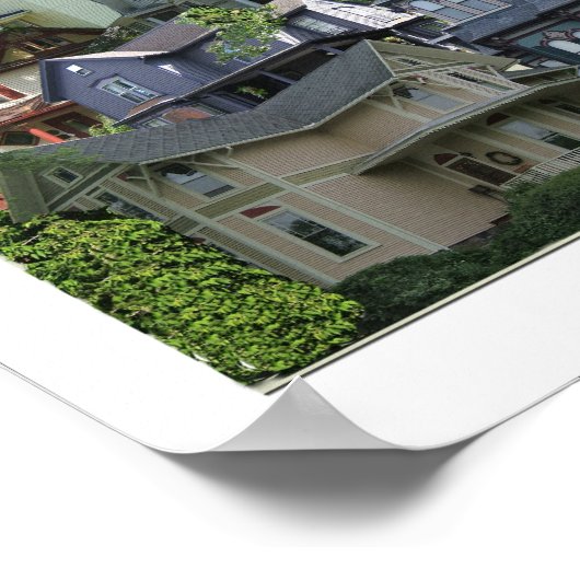 Collage Poster, Saline Michigan Poster (Ecke)