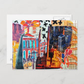 Collage Postkarte (Vorne/Hinten)