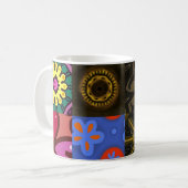 Collage Print Kaffeetasse (Vorderseite Links)