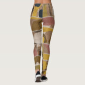 Collage Quilt: Mixed Print. Leggings (Rückseite)