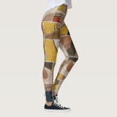Collage Quilt: Mixed Print. Leggings (Rechts)