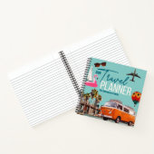 Collage Retro Chic Custom Travel Planner Notizblock (Innenseite)