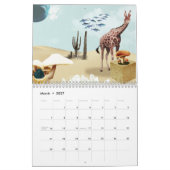 Collage - Retro-Fictions-Kalender Kalender (Mär 2027)