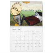 Collage - Retro-Fictions-Kalender Kalender (Jan 2027)