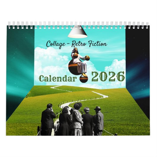 Collage - Retro-Fiktionskalender Kalender (Titelbild)