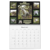 Collage-Schneeleopard Kalender (Mär 2027)