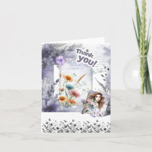 Collage Scrapbooking Dankeskarte