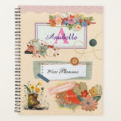 Collage Scrapbooking Handmade Style Planer (Vorderseite)