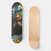 Collage Skateboard (Vorderseite)