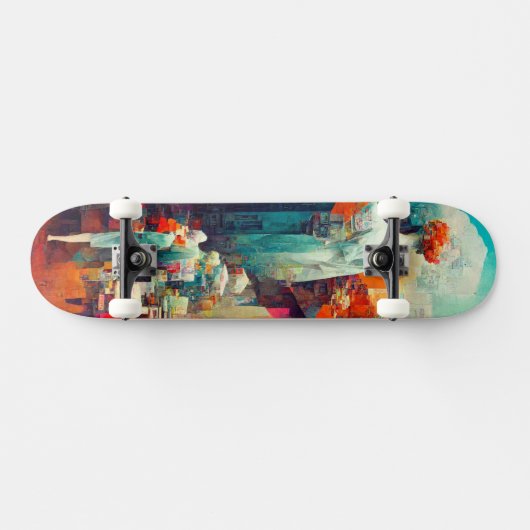 Collage Skateboard - Benutzerdefiniertes Design (Horizontal)