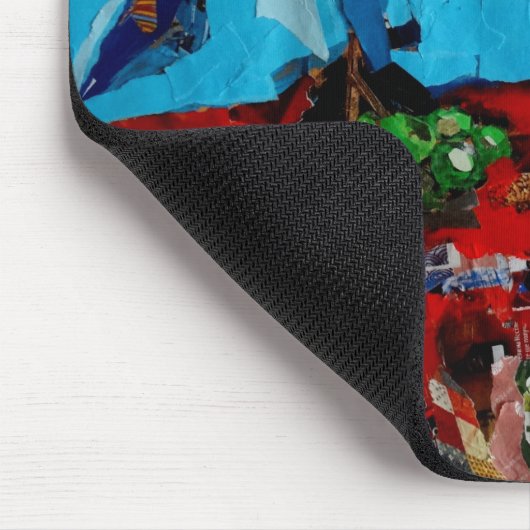 Collage Stilllife Pop Art Mousepad (Ecke)