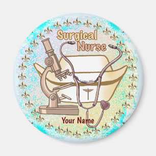 Collage Surgical Nurse Magnet