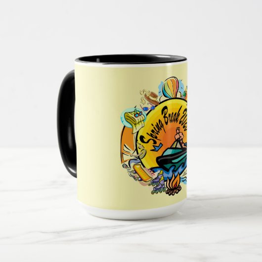 Collage- Tasse (Vorderseite Links)