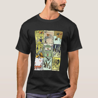 Collage the wunderschöne Zauberer Oz von Dorothy u T-Shirt