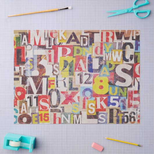 Collage Tissue oder Decoupage Paper Seidenpapier (Basteln)