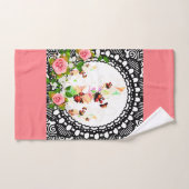 Collage Vintag Badhandtuch Set (Handtuch)