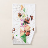 Collage Vintag Badhandtuch Set (Handtuch)