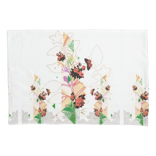 Collage Vintag Kissenbezug (Vorderseite)