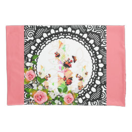 Collage Vintag Kissenbezug