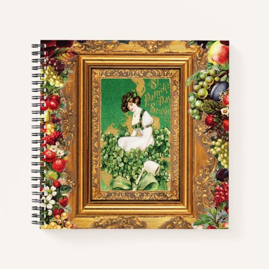 Collage Vintag Notizblock (Vorderseite)