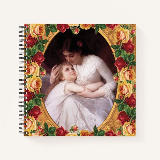 Collage Vintag Notizblock (Vorderseite)