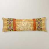 Collage Vintag Retro mit Spitzen und Blume Seitenschläferkissen (Rückseite)