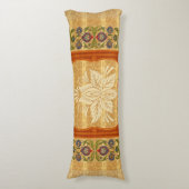 Collage Vintag Retro mit Spitzen und Blume Seitenschläferkissen (Vorderseite Vertikal)