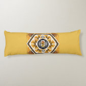 Collage Vintag Retro mit Spitzen und Blume Seitenschläferkissen (Rückseite)