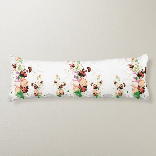 Collage Vintag Seitenschläferkissen (Vorderseite)