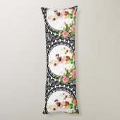 Collage Vintag Seitenschläferkissen (Rückseite (Vertikal))