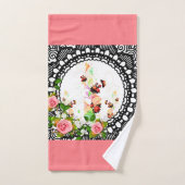 Collage vintage badhandtuch set (Handtuch)