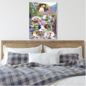 Collage Yelapa Wanderung 821 Art Leinwanddruck (Insitu (Schlafzimmer))