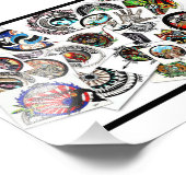 Collage-Zeichnungen Fotodruck (Ecke)