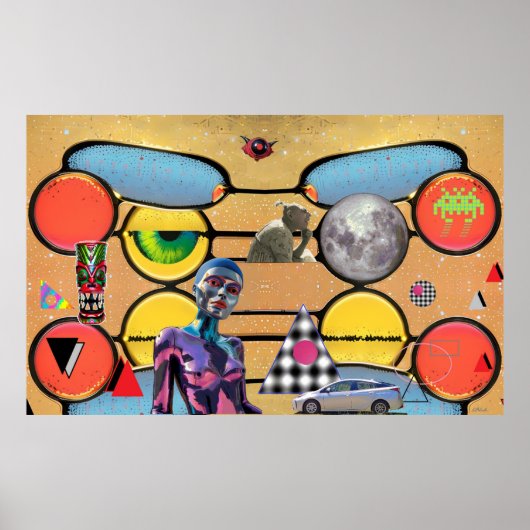 Collage Zulassung Poster (Vorne)
