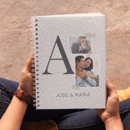 Collaged Initial Stories Notizblock