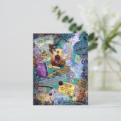 Collaged Postcard - Souvenirs Postkarte (Stehend Vorderseite)