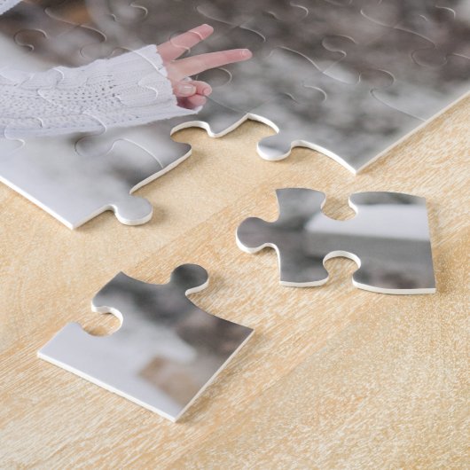 Collagen-blaues Grün-Grenze der Gewohnheits-/3 Puzzle (Seite)