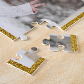 Collagen-GoldGlitzer der Gewohnheits-/3 Foto Puzzle (Seite)