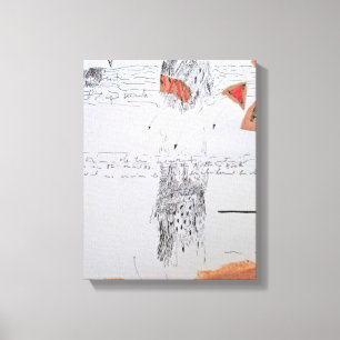 Collages Bruyants Artist's Book 10. page Leinwand