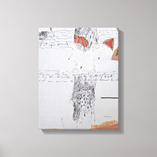 Collages Bruyants Artist's Book 10. page Leinwand (Vorderseite)